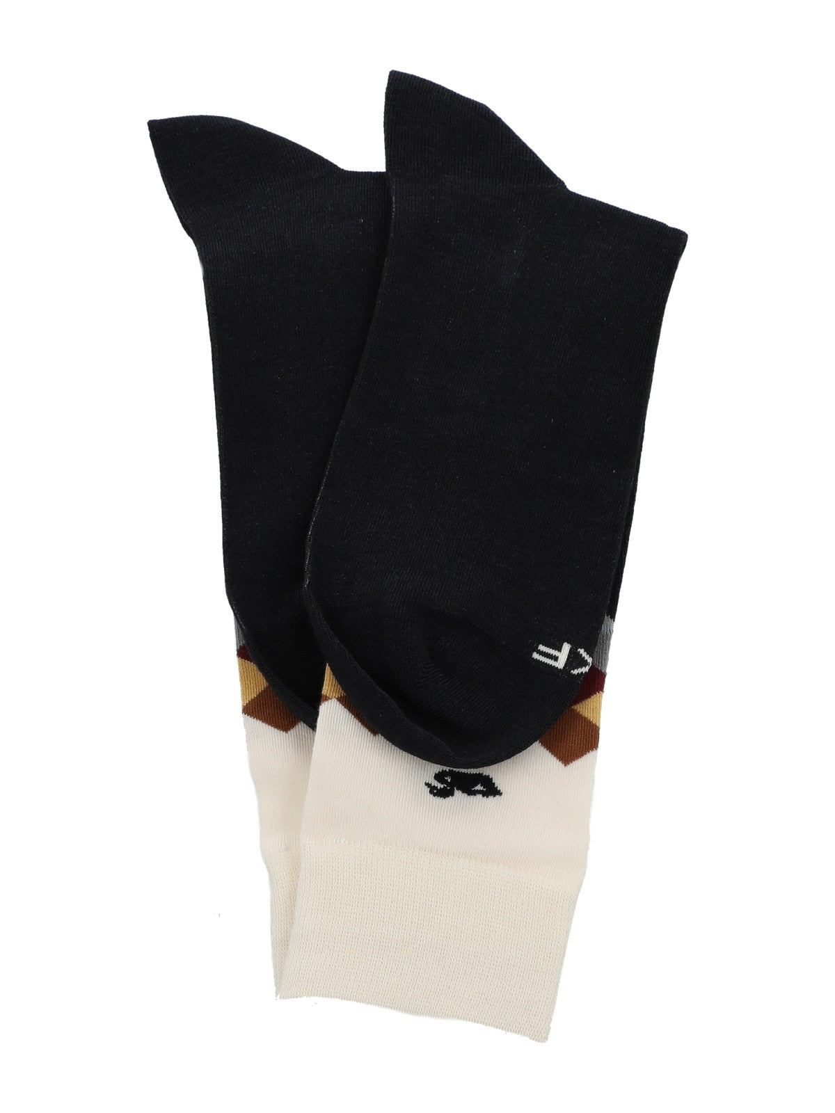 Calcetin Bambú Hombre Lg Rhombus Azul Rockford