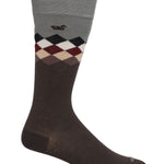Calcetin Bambú Hombre Lg Rhombus Café Rockford