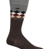 Calcetin Bambú Hombre Lg Rhombus Café Rockford