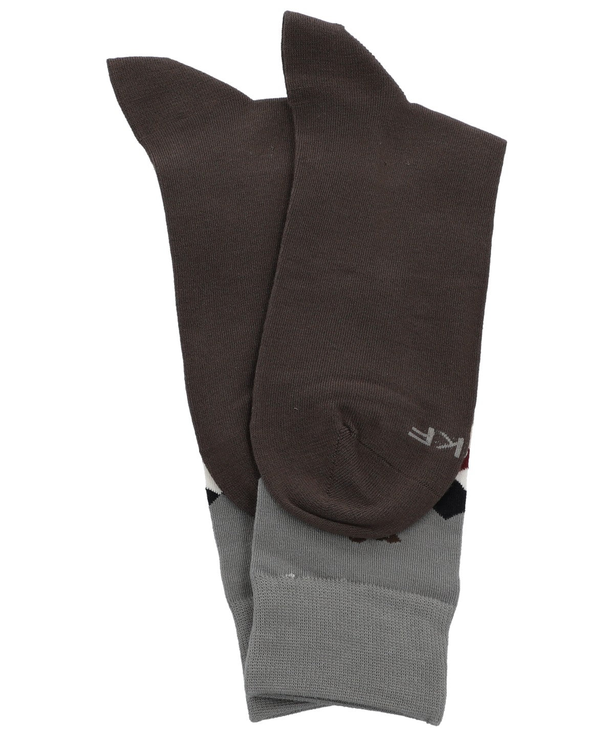 Calcetin Bambú Hombre Lg Rhombus Café Rockford