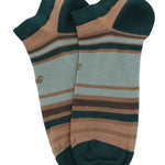 Calcetin Bambú Hombre Ped Linedog Verde Rockford