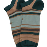 Calcetin Bambú Hombre Ped Linedog Verde Rockford