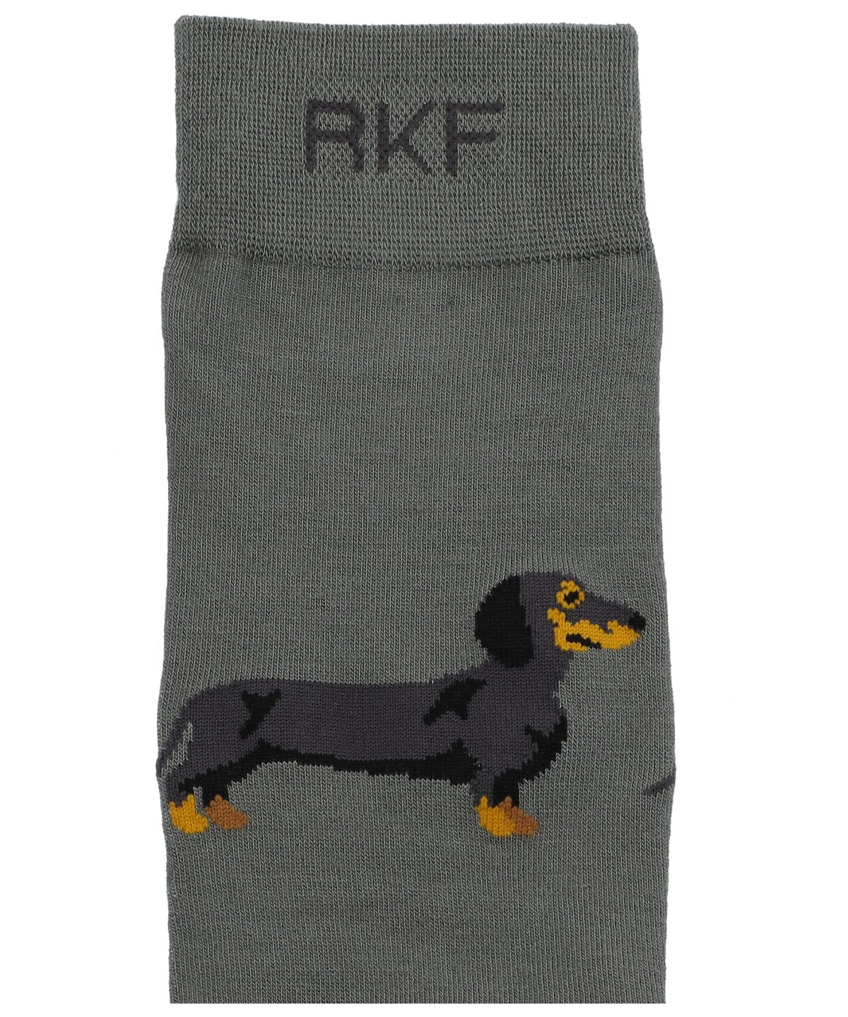 Calcetín Bambú Hombre C Dachshund Verde Rockford