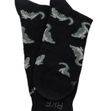Calcetin Bambú Hombre C Croco Azul Rockford