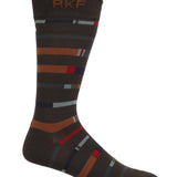 Calcetín Bambú Hombre C Line Stripe Verde Rockford