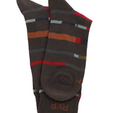 Calcetín Bambú Hombre C Line Stripe Verde Rockford