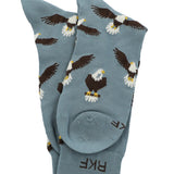 Calcetin Bambú Hombre C Eagle Azul Rockford
