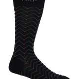 Calcetín Bambú Hombre C Zigzag Dots Azul Rockford