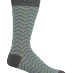 Calcetín Bambú Hombre C Zigzag Dots Verde Rockford