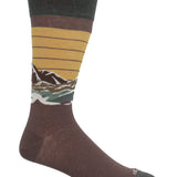 Calcetin Bambú Hombre C Mountain Naranjo Rockford