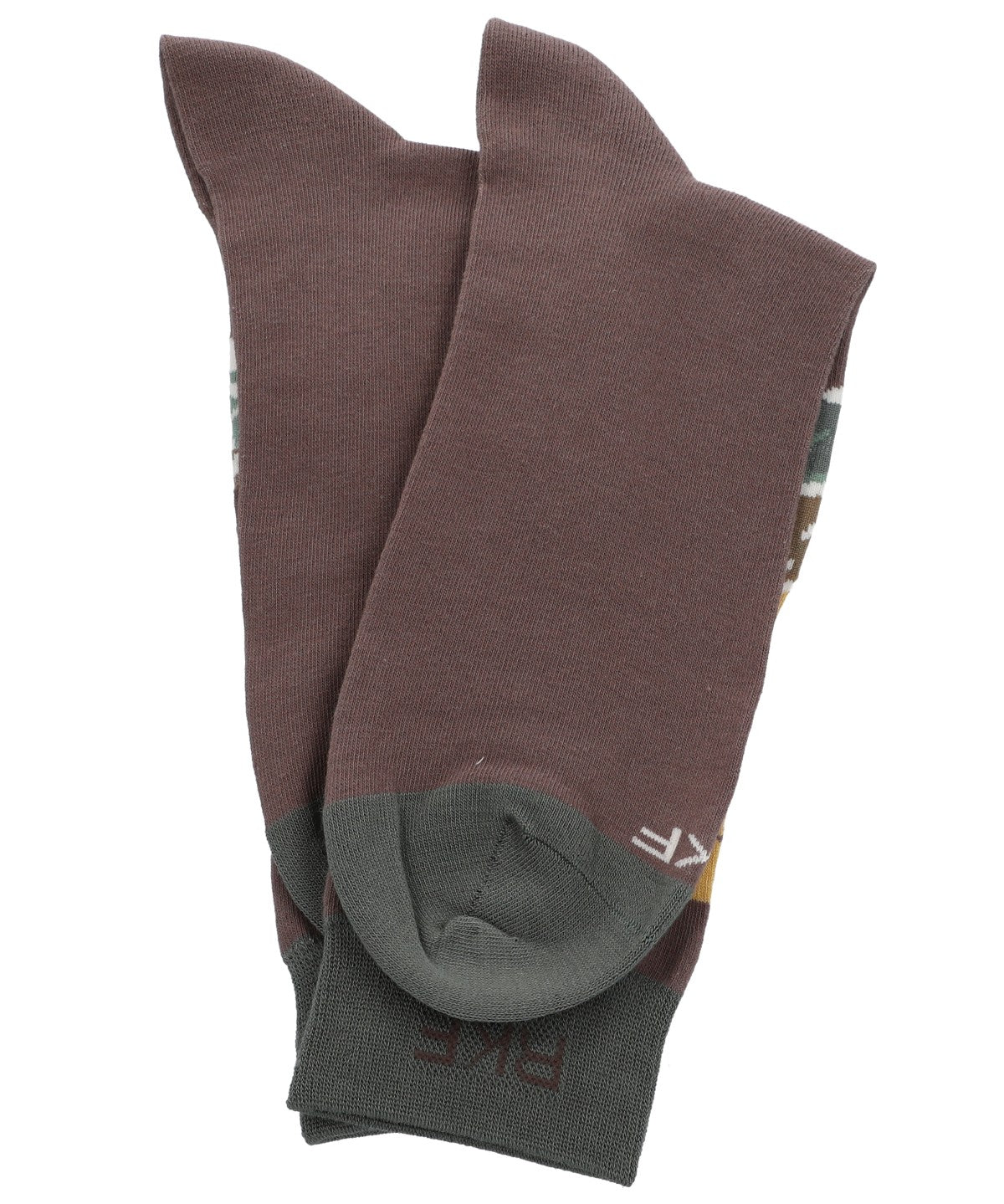 Calcetin Bambú Hombre C Mountain Naranjo Rockford