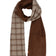 Bufanda Poliéster Reciclado/Lana Hombre Rkf Scarf Double Café Rockford