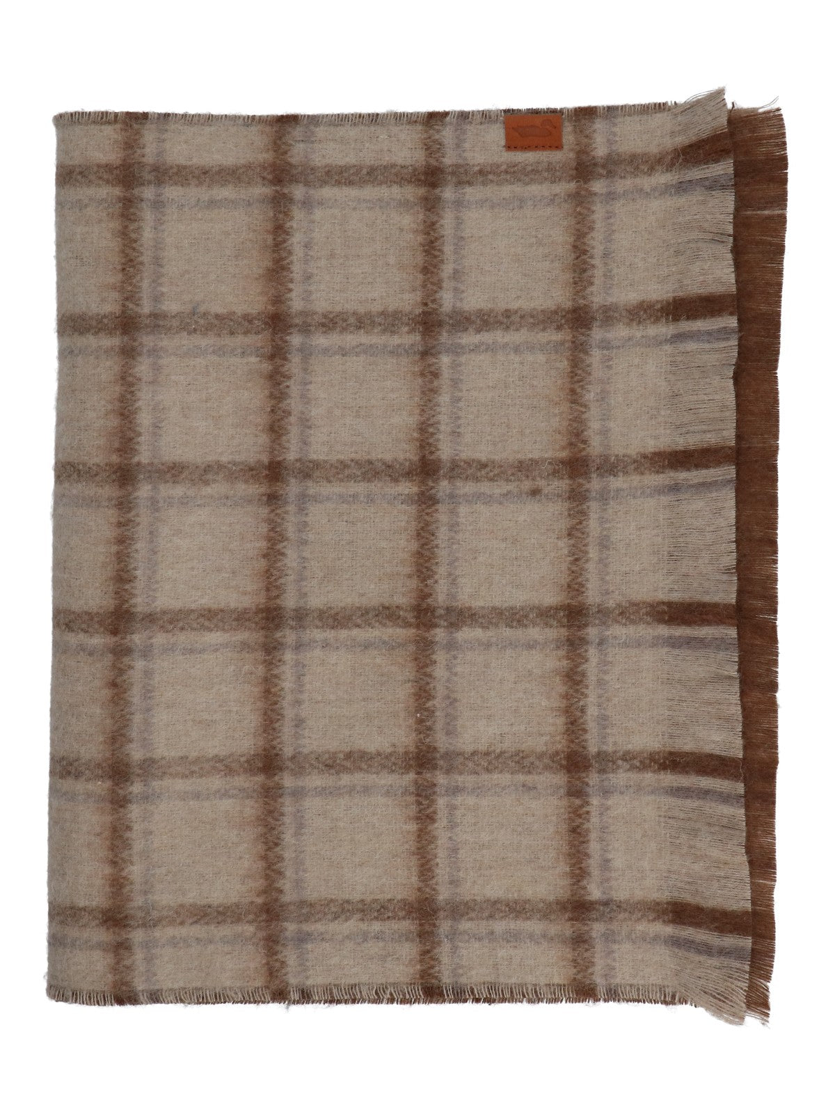 Bufanda Poliéster Reciclado/Lana Hombre Rkf Scarf Double Café Rockford