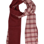 Bufanda Poliéster Reciclado/Lana Hombre Rkf Scarf Double Rojo Rockford