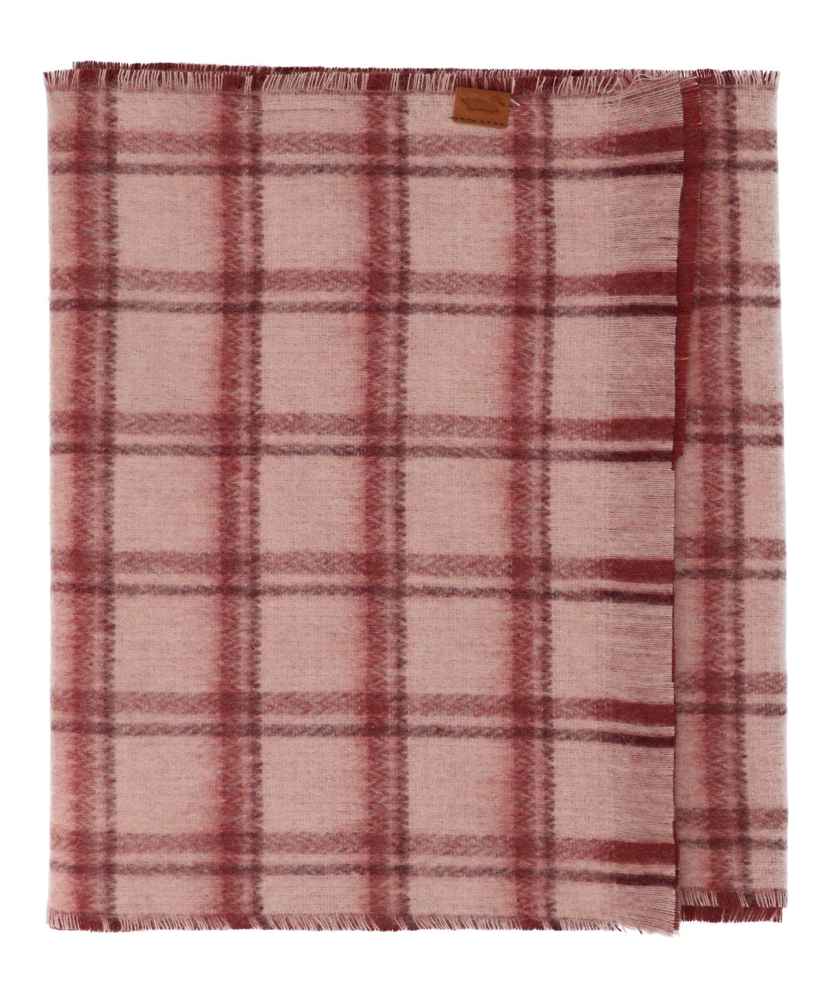 Bufanda Poliéster Reciclado/Lana Hombre Rkf Scarf Double Rojo Rockford