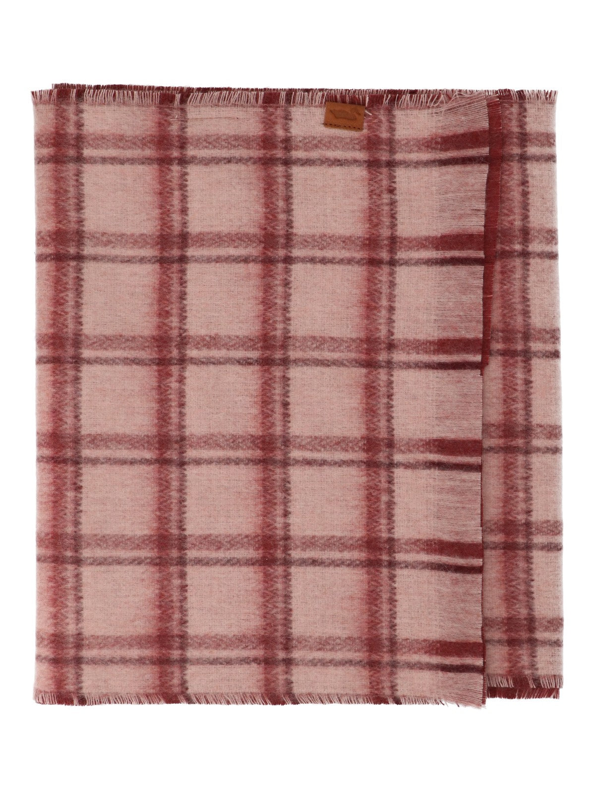 Bufanda Poliéster Reciclado/Lana Hombre Rkf Scarf Double Rojo Rockford