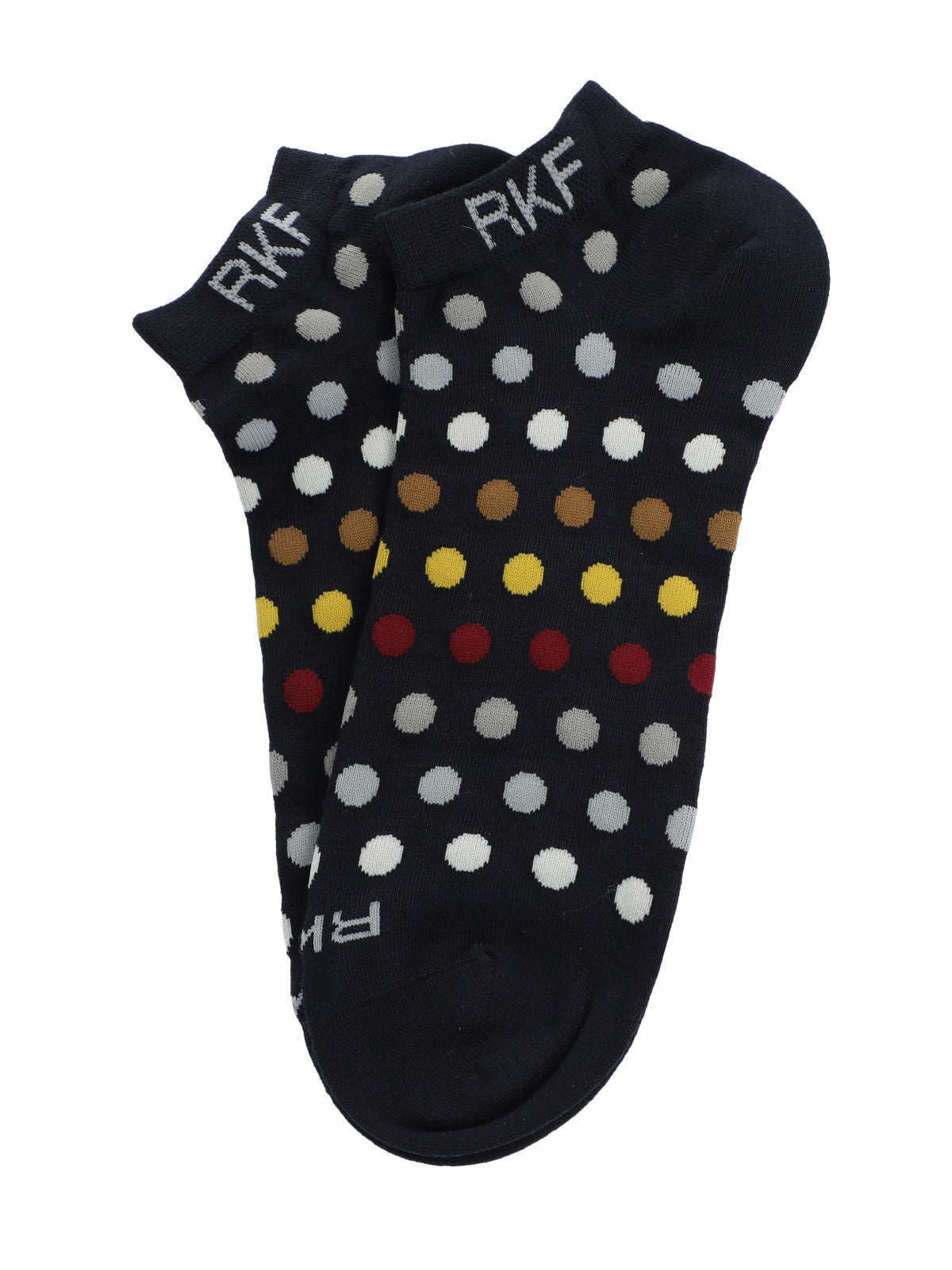 Calcetín Bambú Hombre Ped Dots Azul Rockford