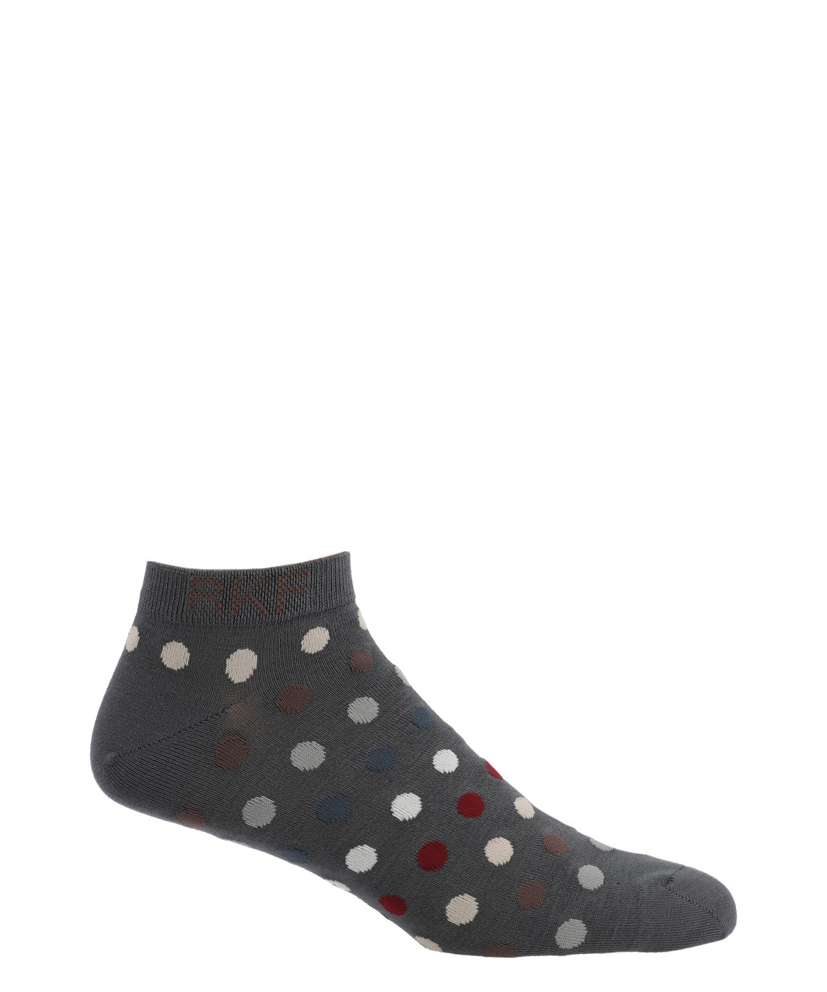 Calcetín Bambú Hombre Ped Dots Gris Rockford