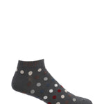Calcetín Bambú Hombre Ped Dots Gris Rockford