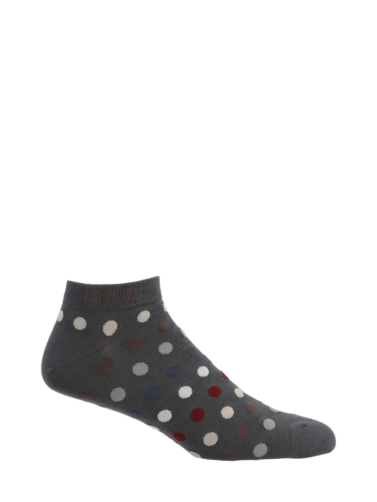 Calcetín Bambú Hombre Ped Dots Gris Rockford