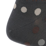 Calcetín Bambú Hombre Ped Dots Gris Rockford