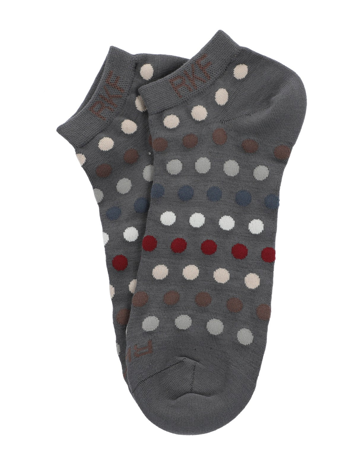 Calcetín Bambú Hombre Ped Dots Gris Rockford