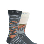 Calcetín Bambú Hombre Diff Trout Multicolor Rockford