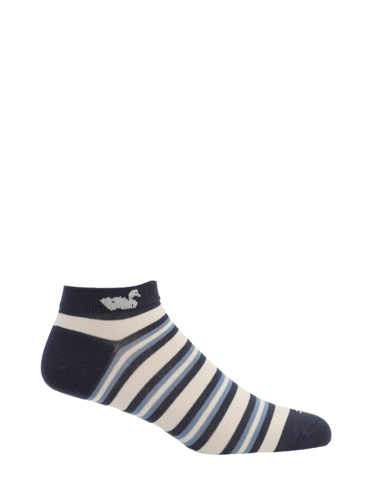 Calcetín Bambú Hombre Ped Stripes Azul Rockford