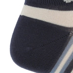 Calcetín Bambú Hombre Ped Stripes Azul Rockford
