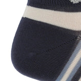 Calcetín Bambú Hombre Ped Stripes Azul Rockford