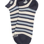 Calcetín Bambú Hombre Ped Stripes Azul Rockford