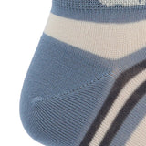 Calcetín Bambú Hombre Ped Stripes Crema Rockford