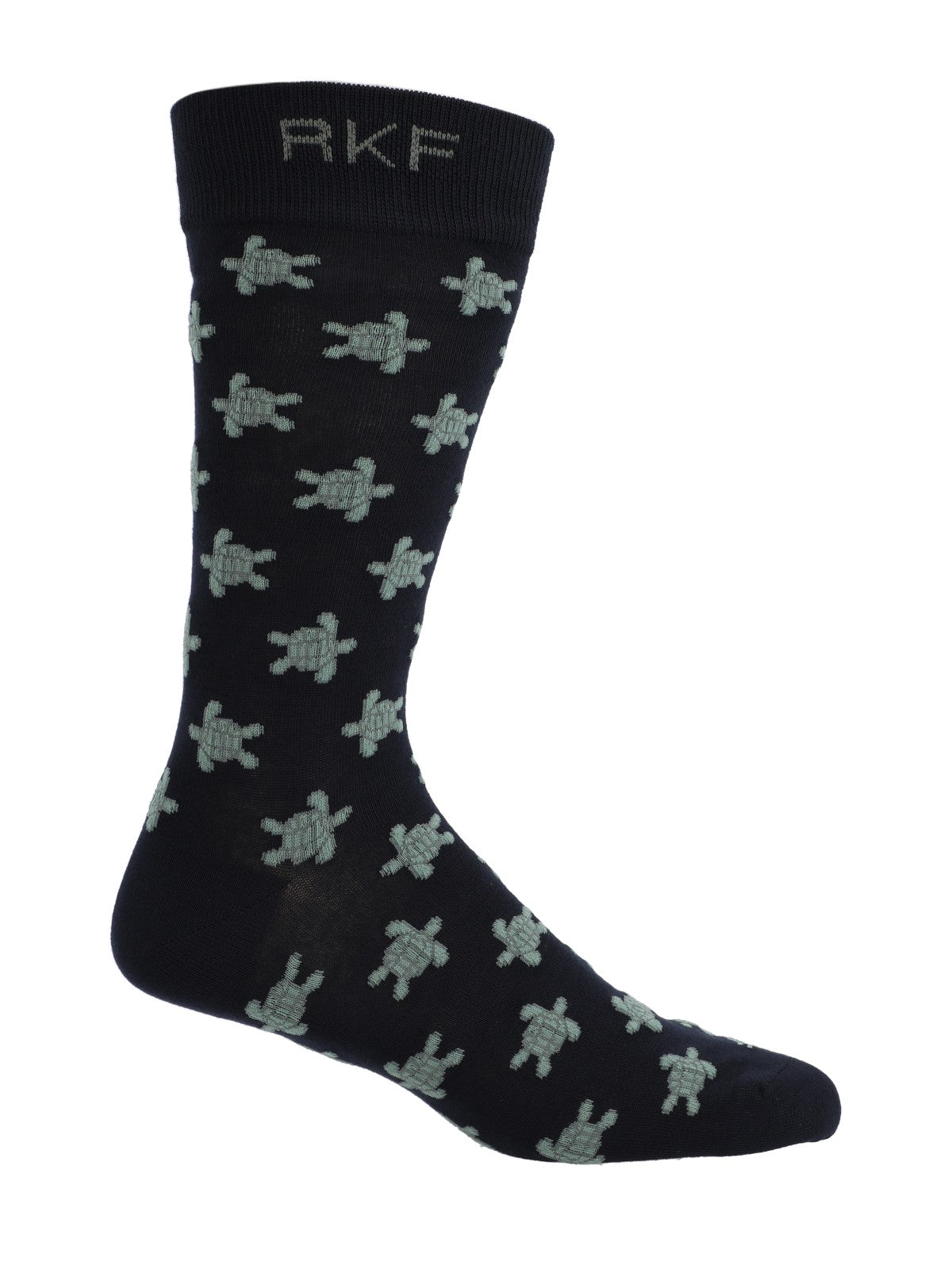Calcetín Bambú Hombre C Turtles Azul Oscuro Rockford