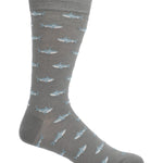 Calcetín Bambú Hombre C Sharks Gris Rockford