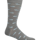 Calcetín Bambú Hombre C Sharks Gris Rockford