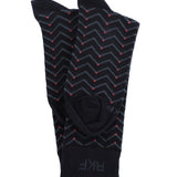 Calcetín Bambú Hombre Lg Zigzag Azul Oscuro Rockford