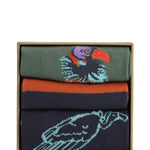 Calcetín Bambú Hombre Pack Gift Bui Azul Oscuro Rockford