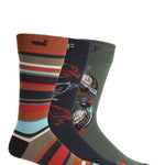 Calcetín Bambú Hombre Pack Gift Bui Azul Oscuro Rockford