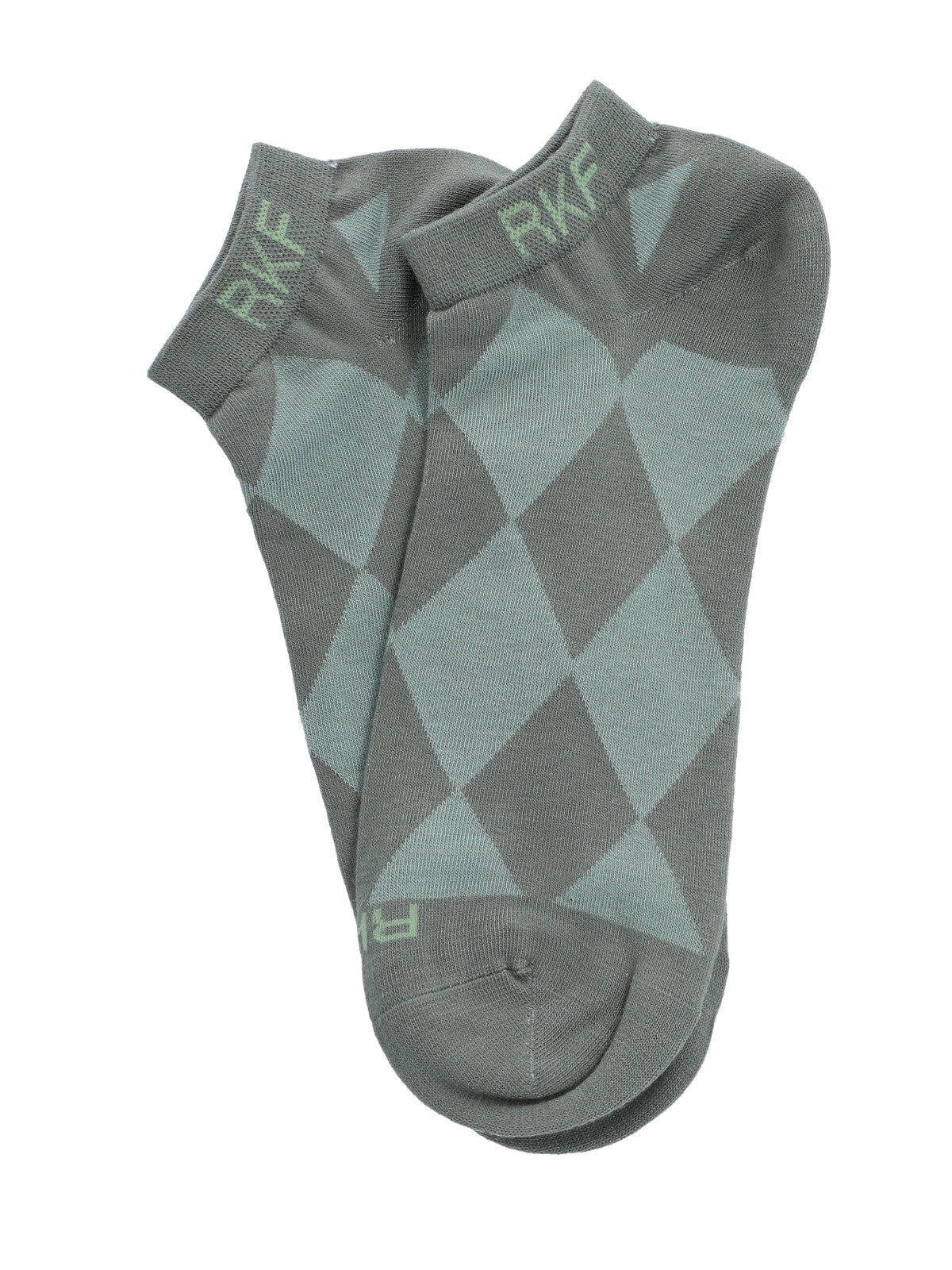 Calcetín Bambú Hombre Ped Argyle Verde Rockford