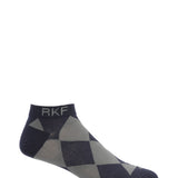 Calcetín Bambú Hombre Ped Argyle Azul Rockford