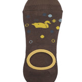 Calcetín Bambú Hombre Inv Bubbles Café Rockford