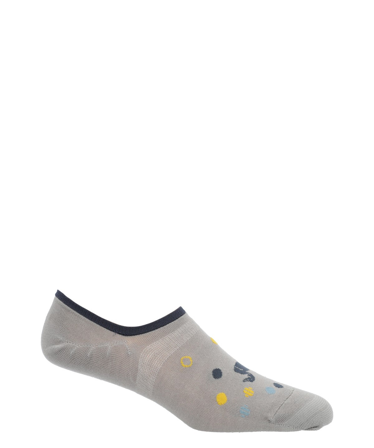 Calcetín Bambú Hombre Inv Bubbles Gris Rockford