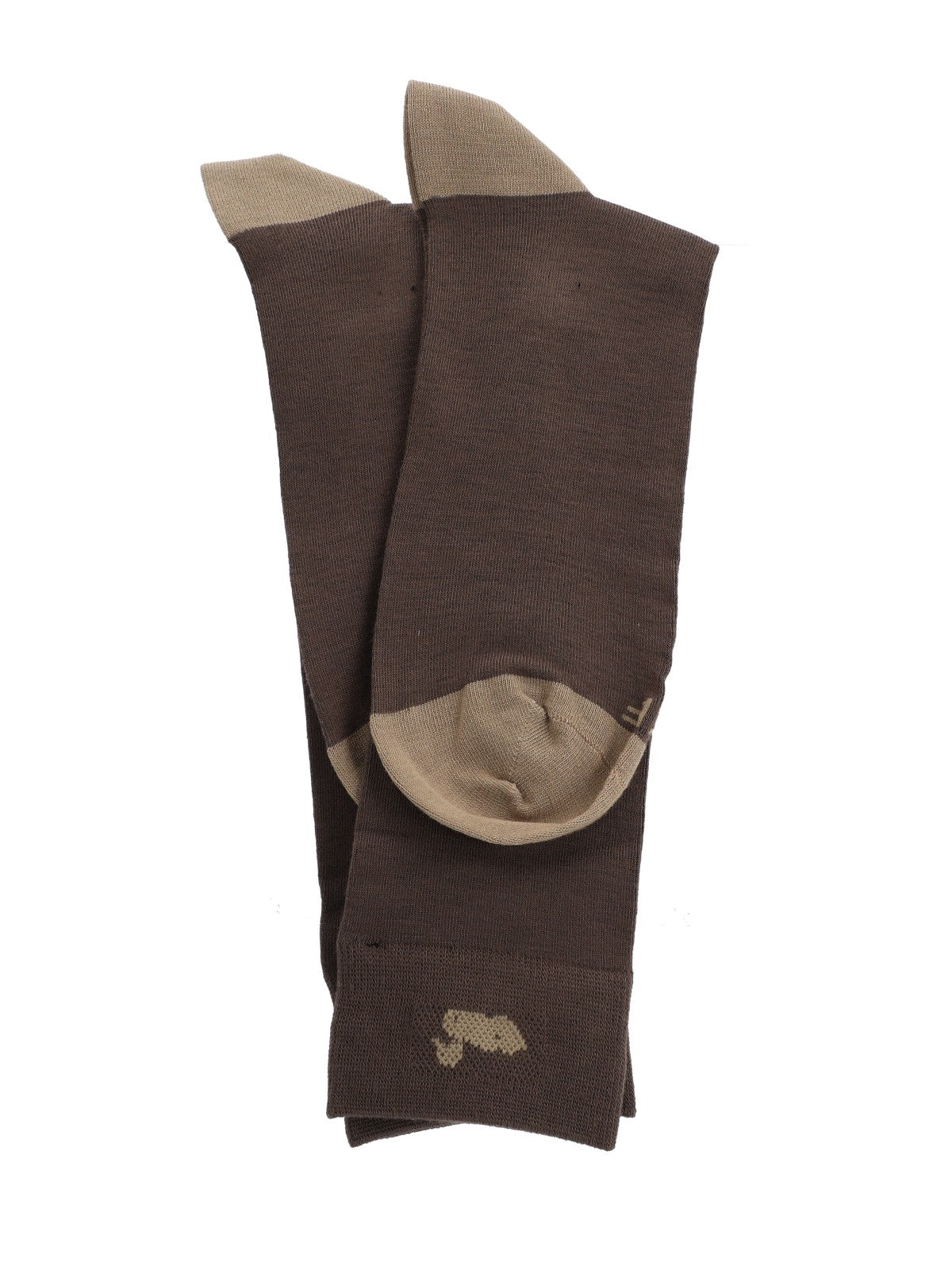Calcetín Bambú Hombre Lg Simple Café Rockford