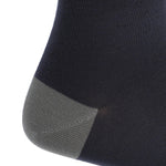 Calcetín Bambú Hombre Lg Simple Azul Rockford