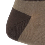 Calcetín Bambú Hombre Ped Solid Café Rockford