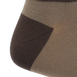 Calcetín Bambú Hombre Ped Solid Café Rockford