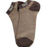 Calcetín Bambú Hombre Ped Solid Café Rockford