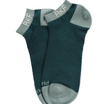 Calcetín Bambú Hombre Ped Solid Turquesa Rockford