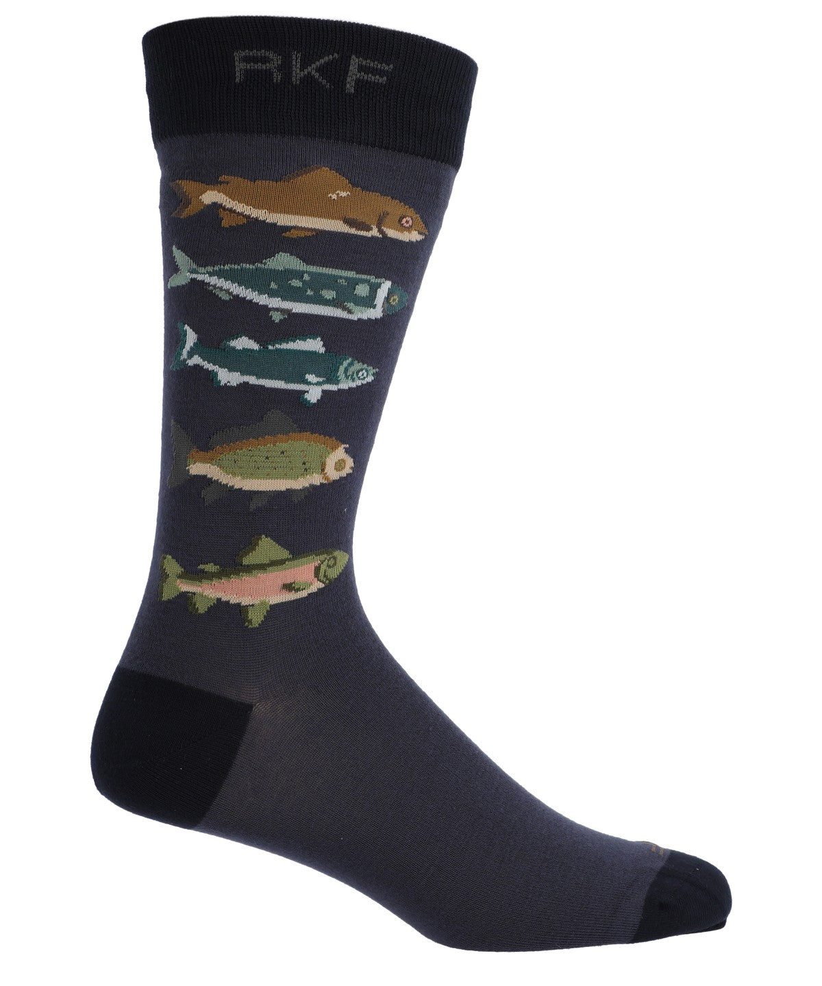 Calcetín Bambú Hombre C Fish Azul Rockford