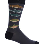 Calcetín Bambú Hombre C Fish Azul Rockford